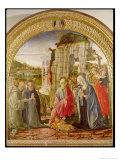 Adoration of the Child by St Ambrose and St Bernard